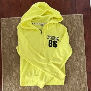 Neon yellow/green VS PINK Hoodie